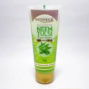 patanjali neem tulsi face wash 10 ml